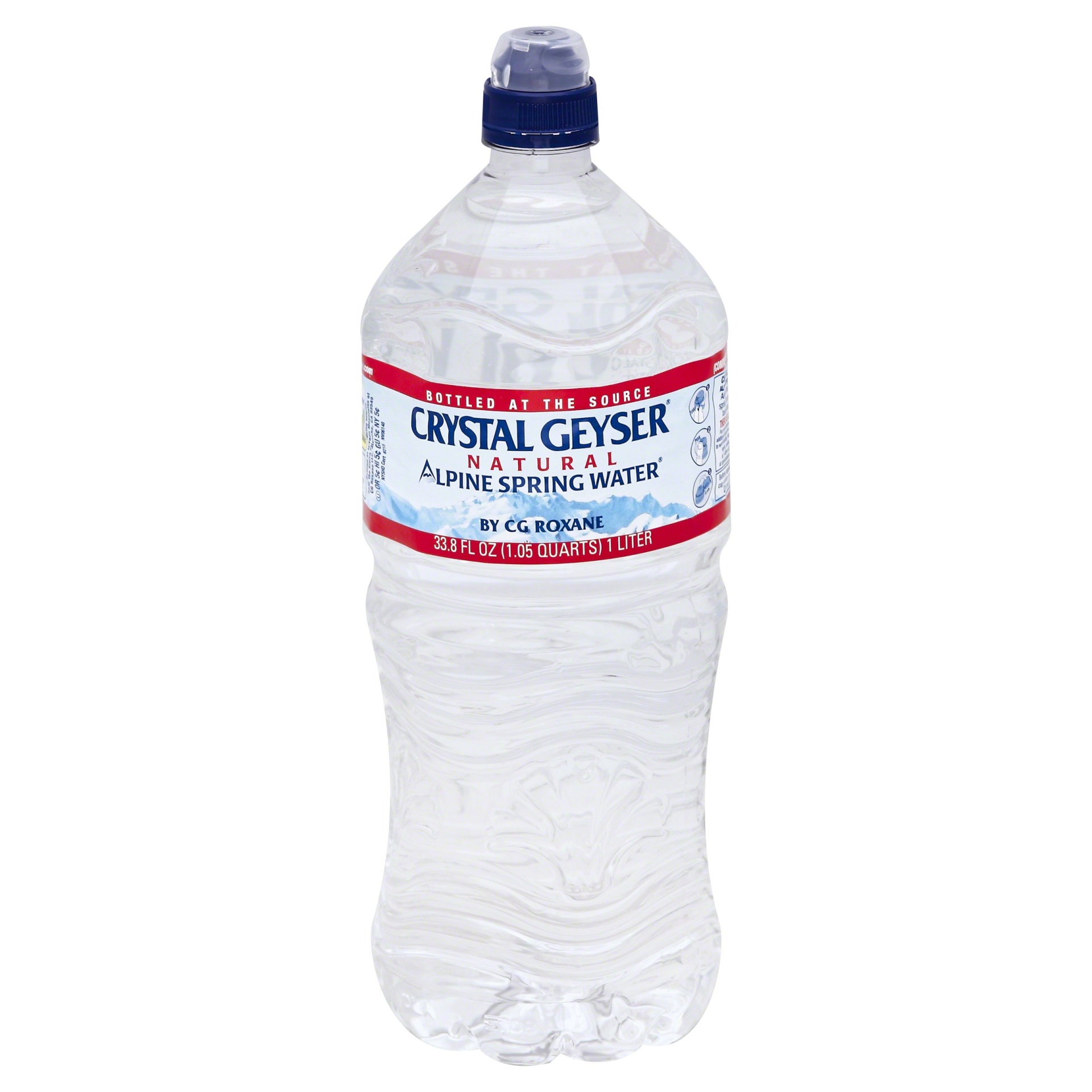 slide 1 of 4, Crystal Geyser Natural Alpine Spring Water 33.8 oz, 