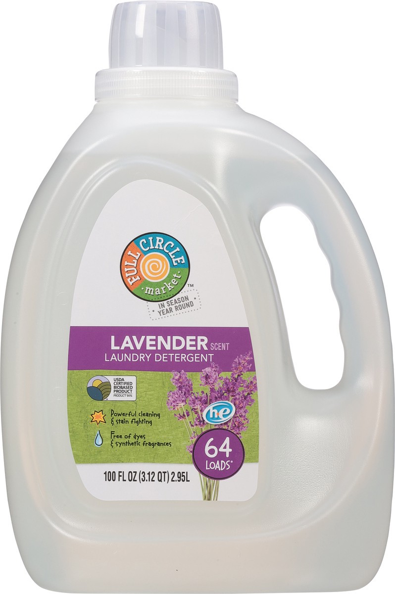 slide 8 of 10, Full Circle Market Lavender Scent Laundry Detergent 100 fl oz, 100 fl oz