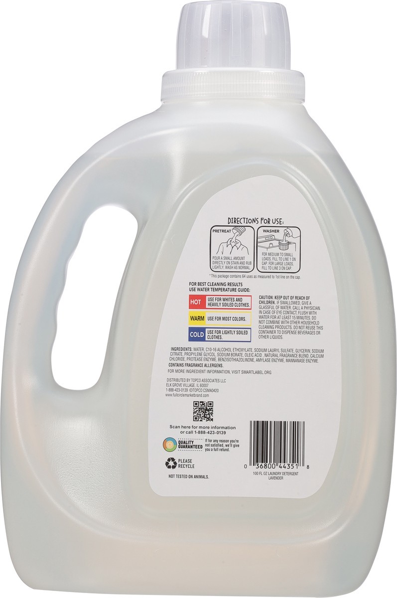 slide 9 of 10, Full Circle Market Lavender Scent Laundry Detergent 100 fl oz, 100 fl oz