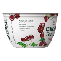 slide 4 of 16, Chobani Yogurt, Zero Sugar, Black Cherry Flavor, 5.3 oz
