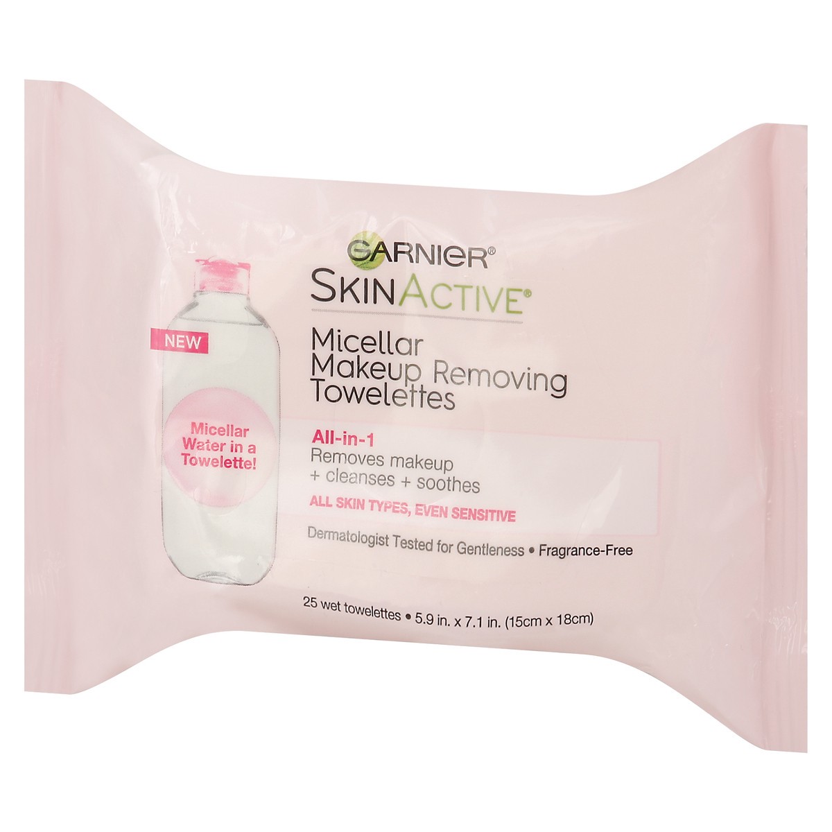 slide 3 of 9, SkinActive All-in-1 Micellar Making Removing Wet Towelettes 25 ea, 25 ct