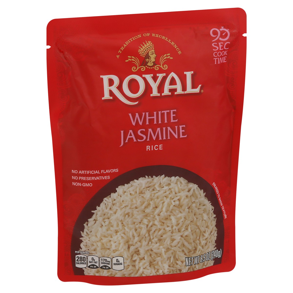 slide 2 of 9, Royal White Jasmine Rice 8.5 oz, 8.5 oz