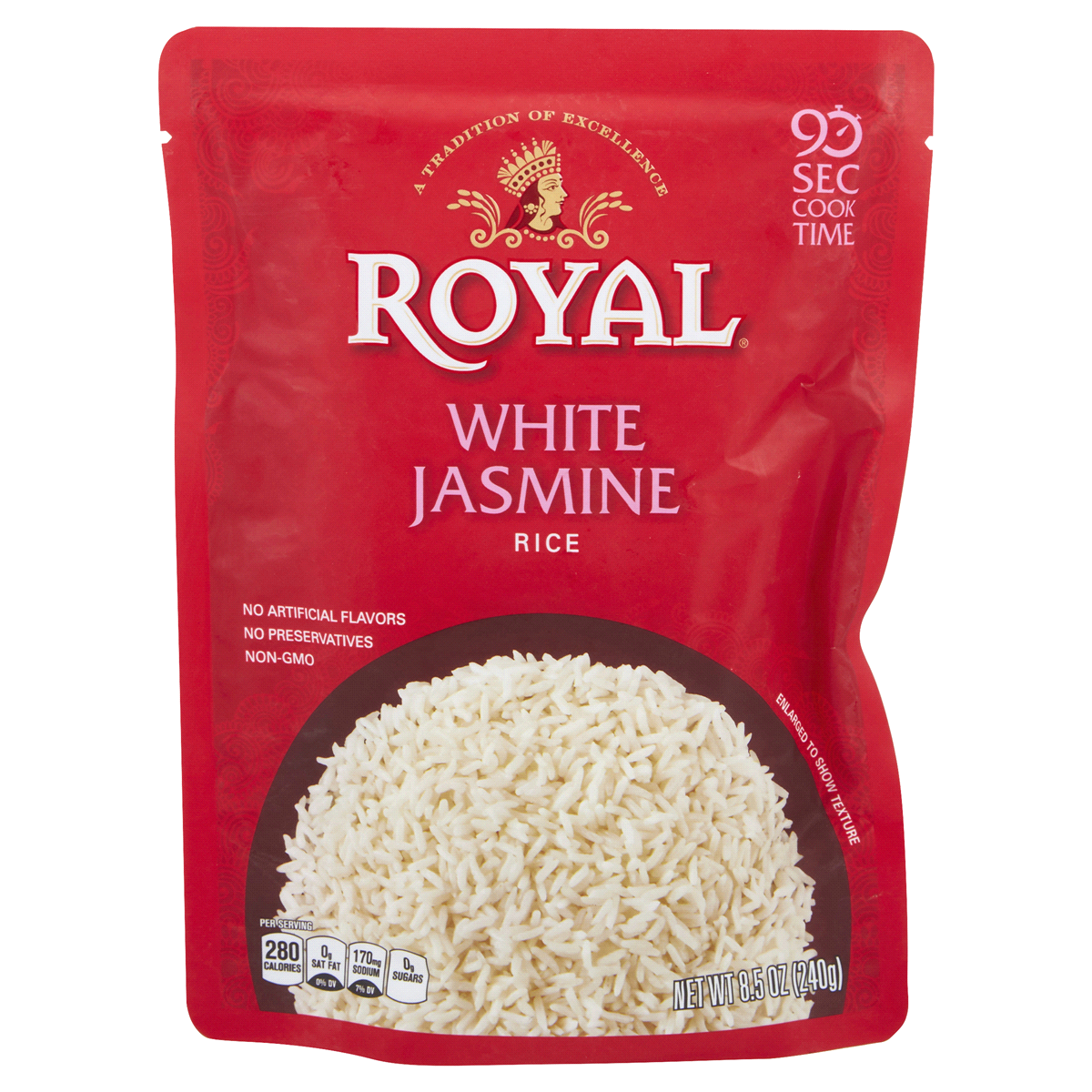 slide 1 of 1, Royal Rice White Jasmine, 8.5 oz