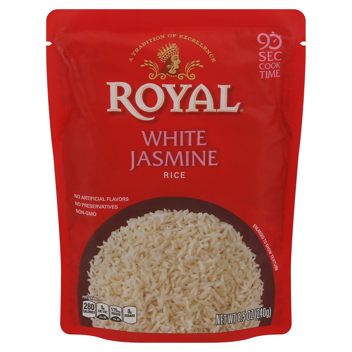 slide 1 of 9, Royal White Jasmine Rice 8.5 oz, 8.5 oz