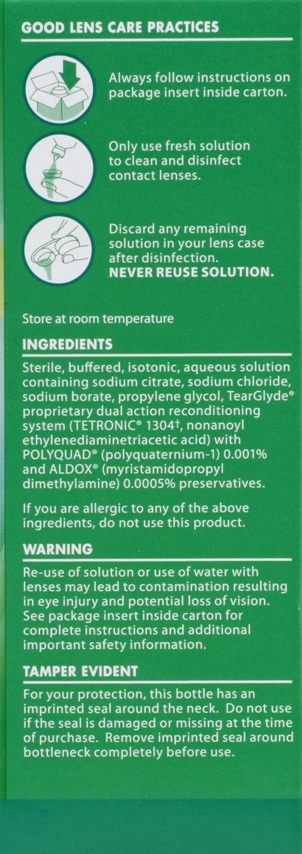 slide 7 of 7, Opti-Free Multi-Purpose Disinfecting Solution 4 oz, 4 oz