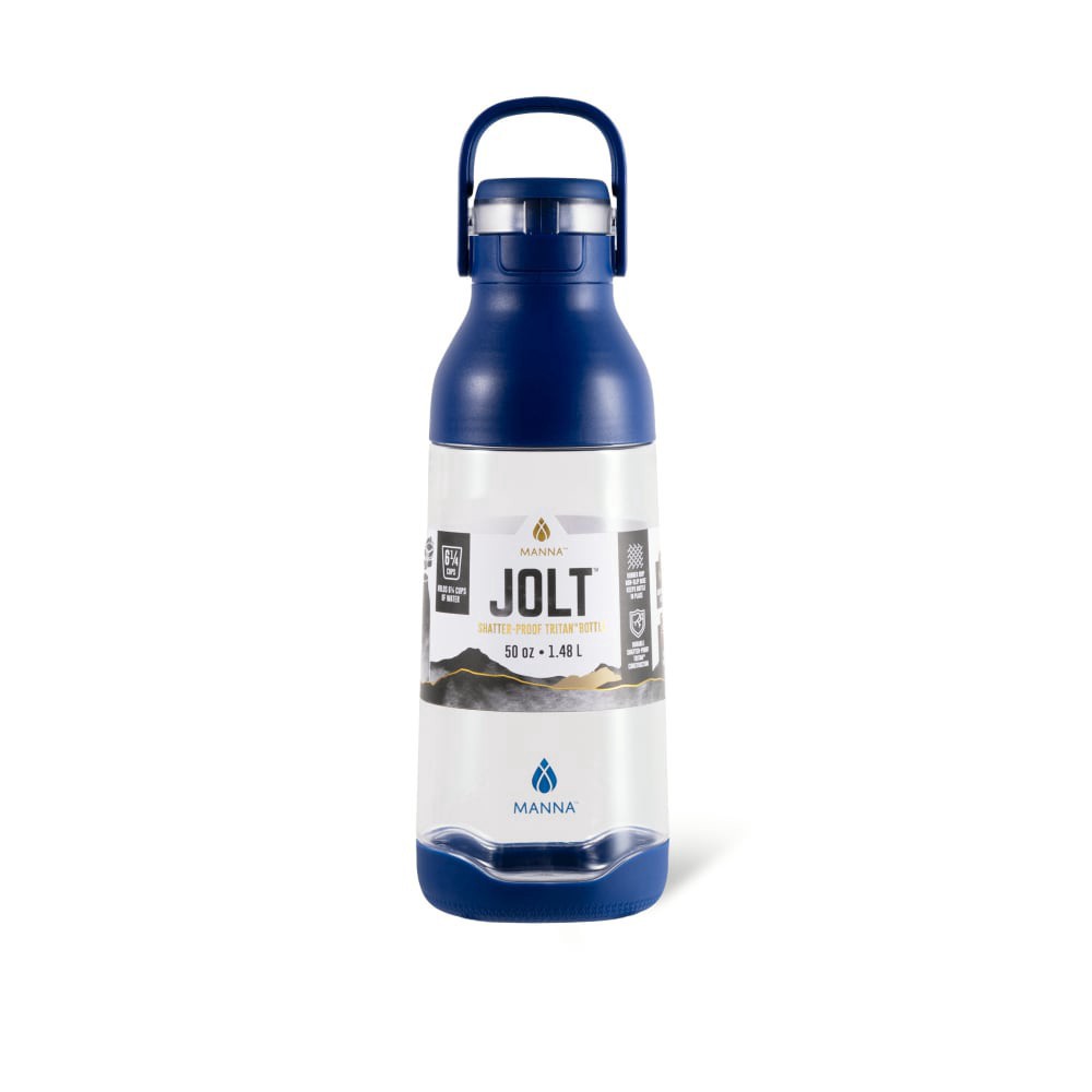 slide 2 of 3, Manna™ Jolt™ Bottle - Blue, 50 fl oz