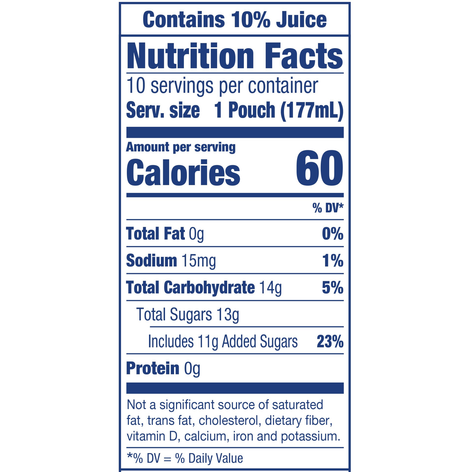 slide 7 of 7, Capri Sun Apple 100% Juice, 10 ct; 6 fl oz