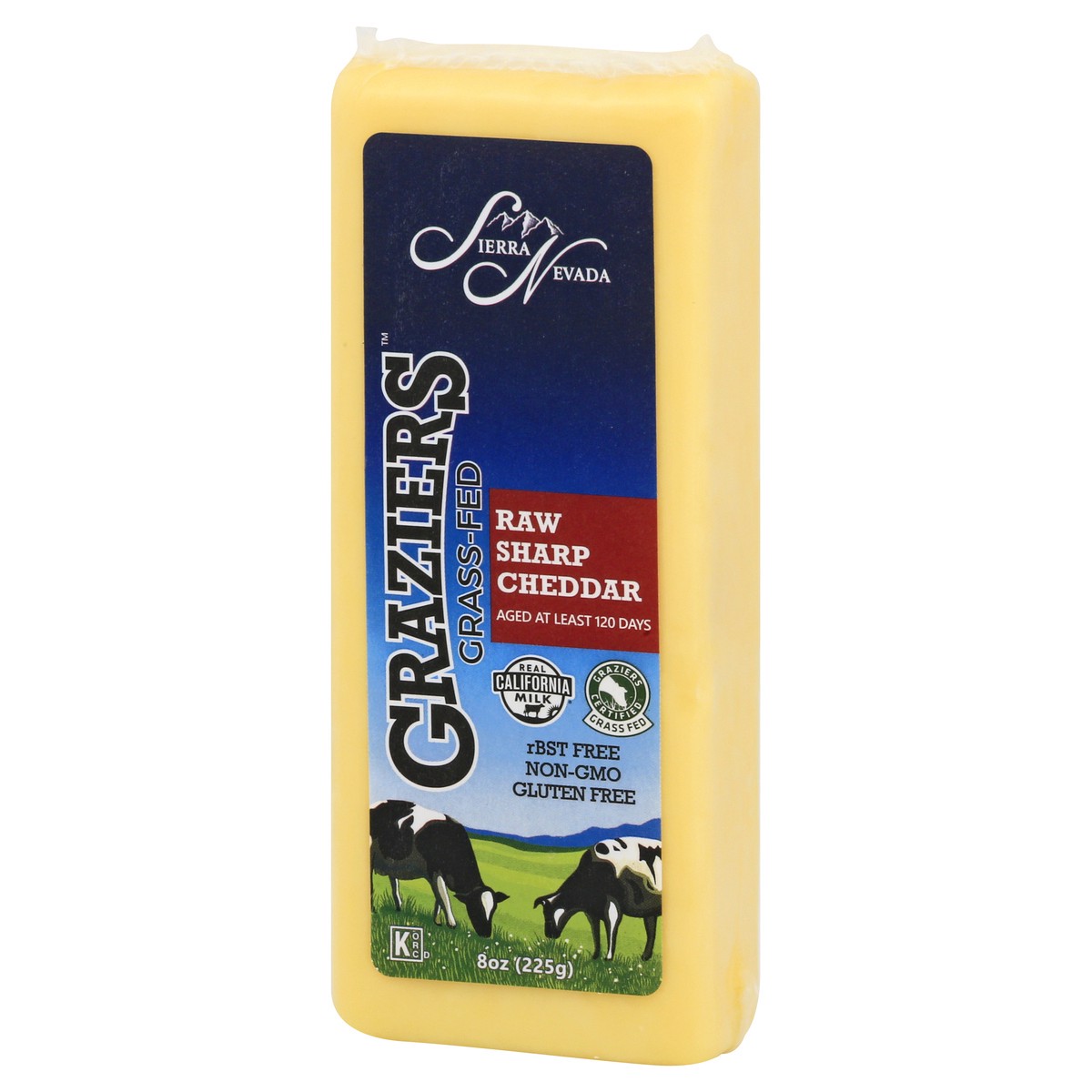 slide 3 of 12, Sierra Nevada Graziers Raw Sharp Cheddar 8 oz, 8 oz