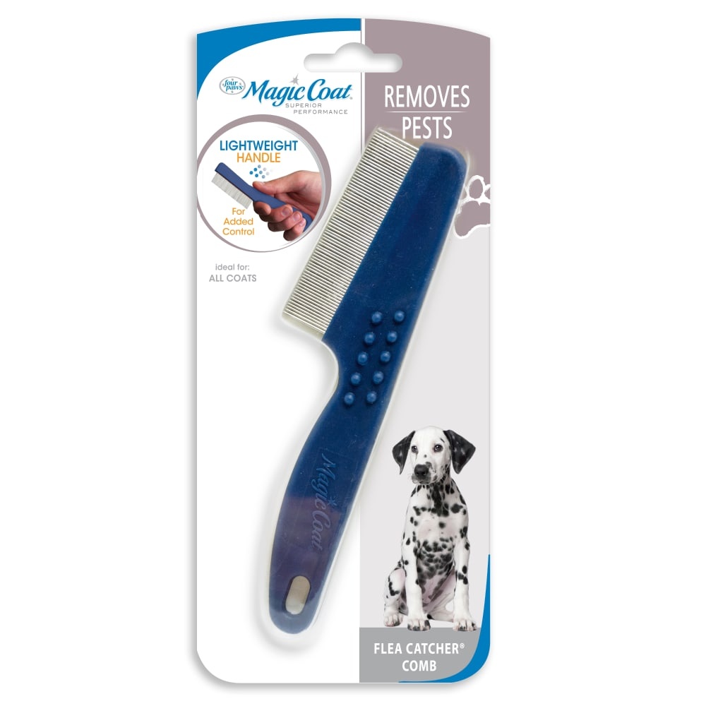 slide 1 of 1, Four Paws Magic Coat Removes Pests Flea Catcher Comb, 1 ct