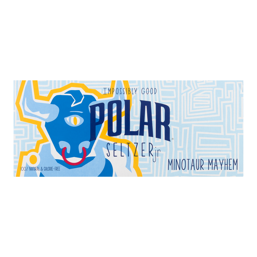 slide 1 of 1, Polar Seltzer Minotaur Mayhem, 6 ct; 8 fl oz