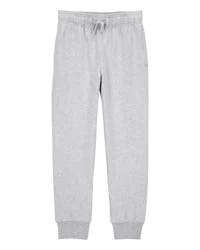 Carter's Kid Pull-On Drawstring Joggers - Grey - 12