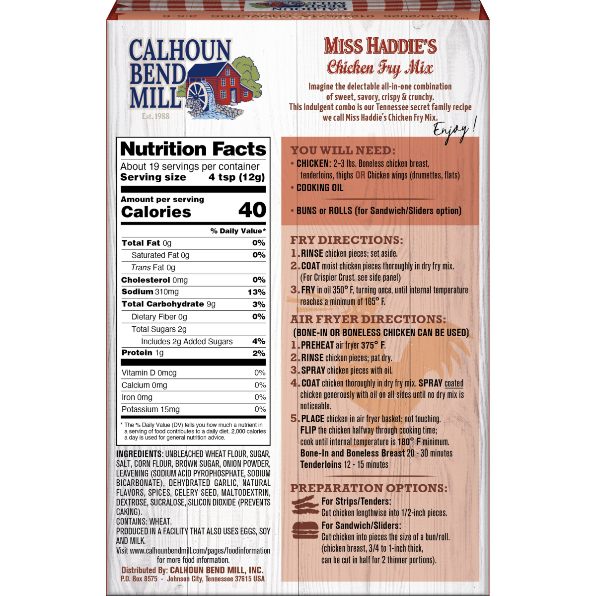 slide 3 of 4, Fry Mix, 8 oz