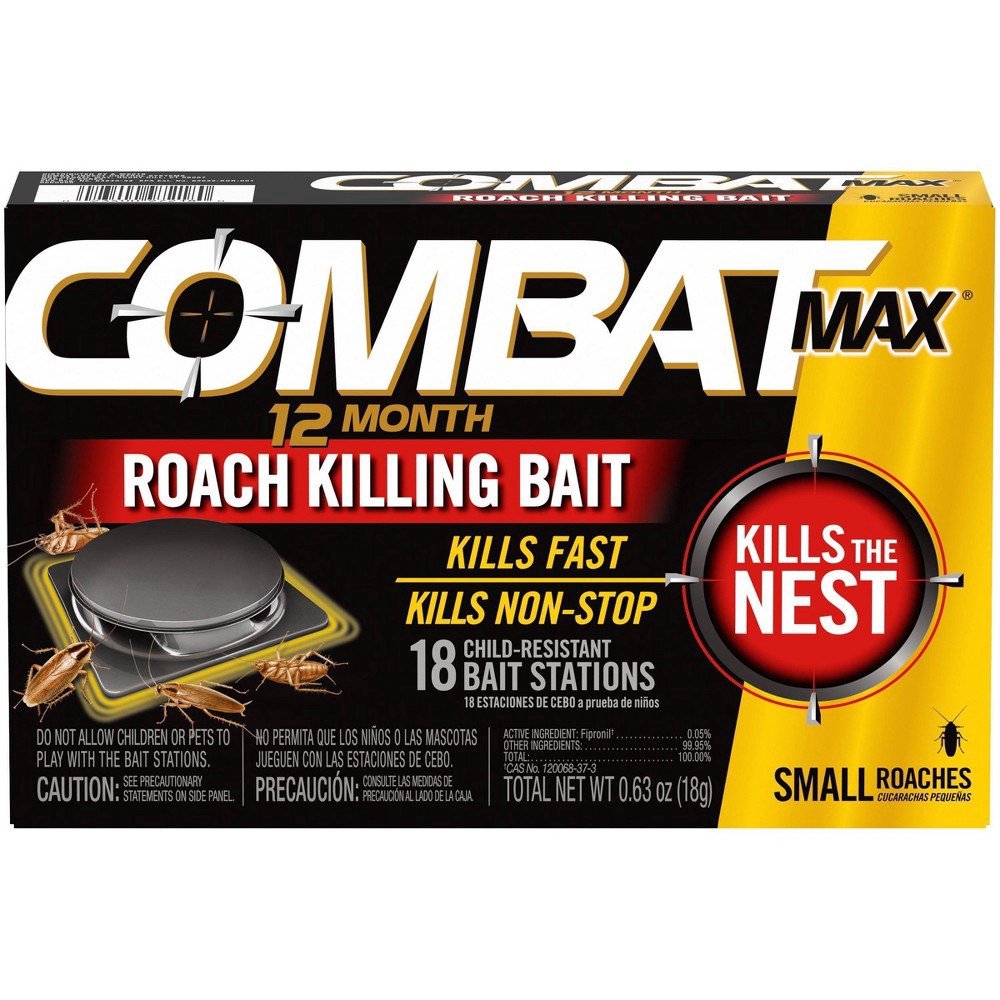 slide 4 of 6, Combat Bait Stations 18 ea, 18 ct