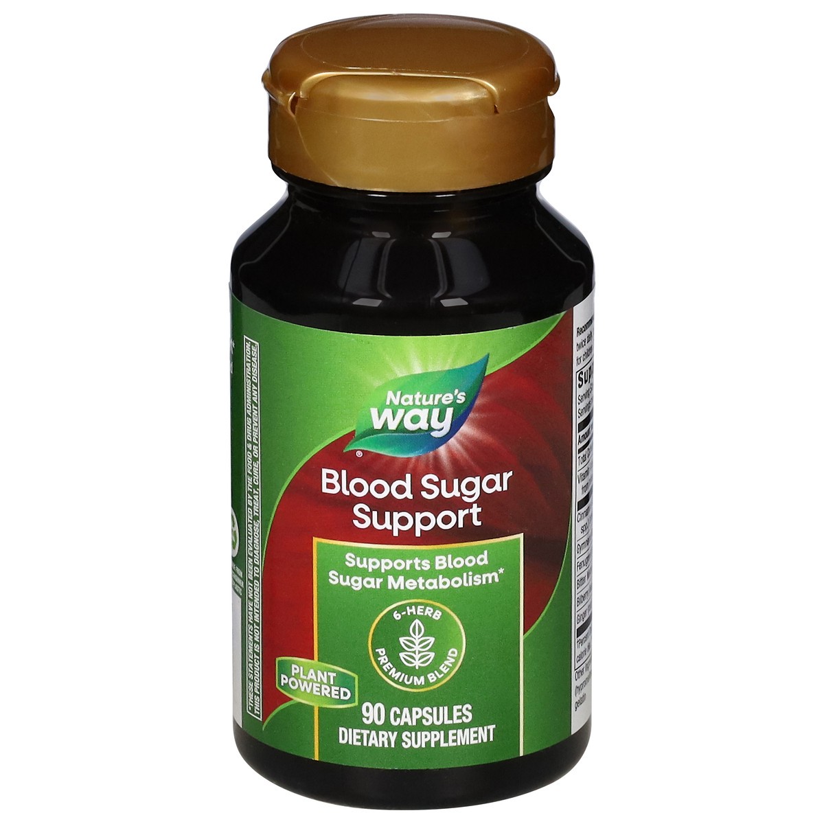 slide 1 of 9, Nature's Way Blood Sugar Support 90 Capsules, 90 ct
