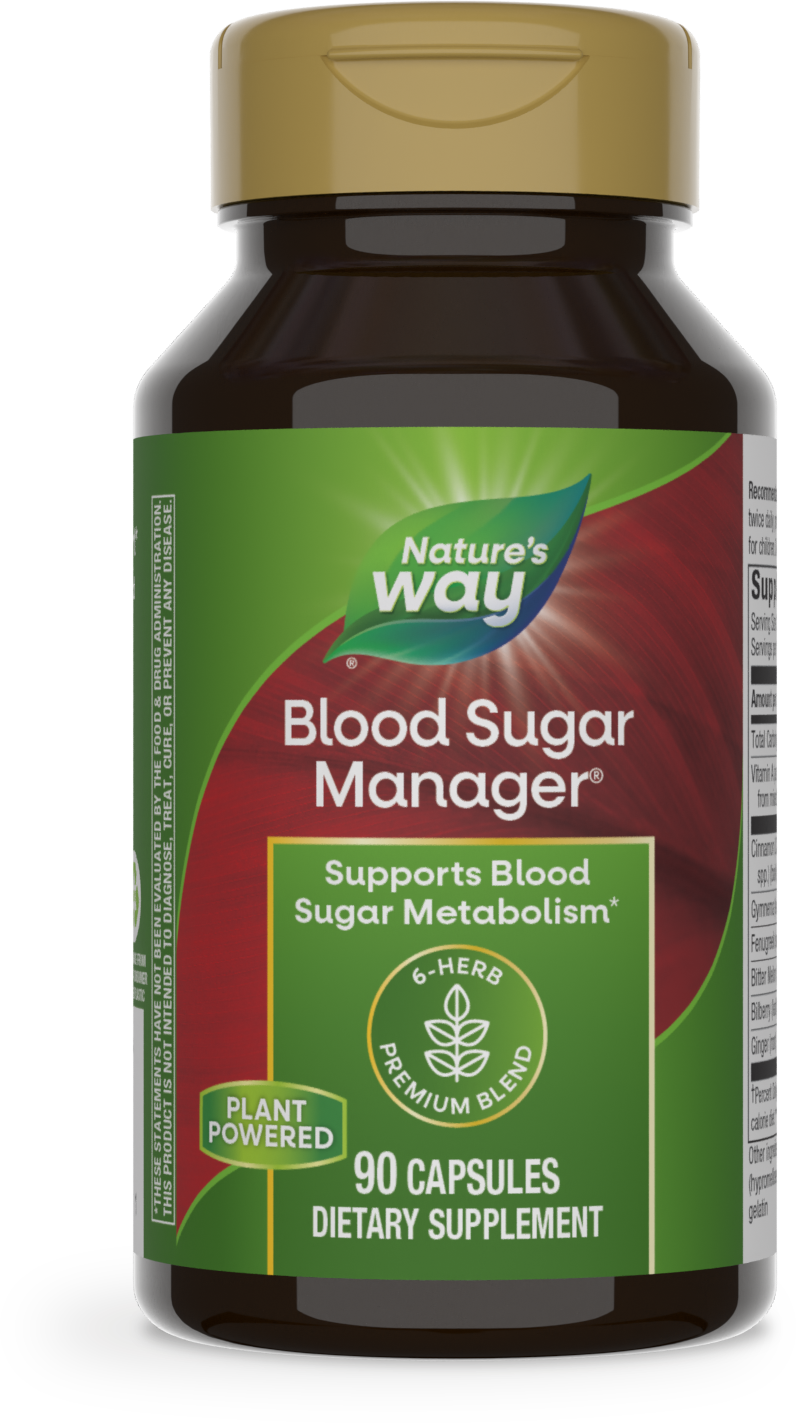 slide 1 of 9, Nature's Way Blood Sugar Manager, 90 ct