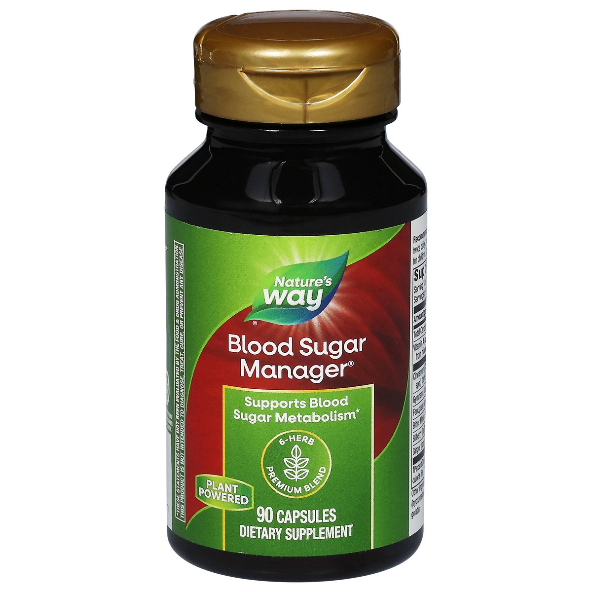 slide 1 of 9, Nature's Way Blood Sugar Manager 90 Capsules, 90 ct