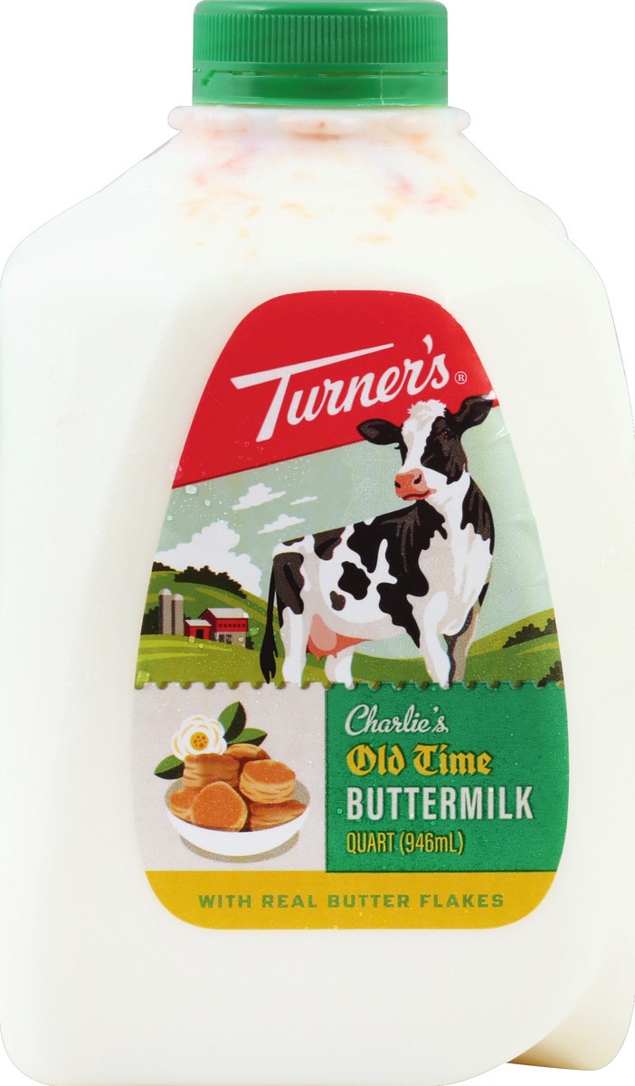 slide 3 of 4, Turner's Buttermilk, Old Time, Charlie's, 1 qt