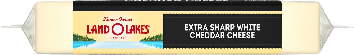 slide 7 of 9, Land O'Lakes Extra Sharp White Cheddar Cheese Chunk, 8 oz