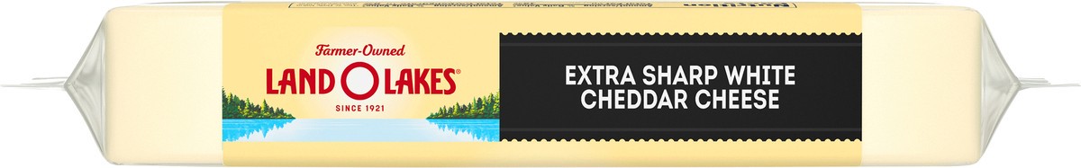 slide 8 of 9, Land O'Lakes Extra Sharp White Cheddar Cheese Chunk, 8 oz