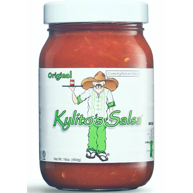 slide 1 of 9, Kylito's Medium Original Salsa 16 oz, 16 oz