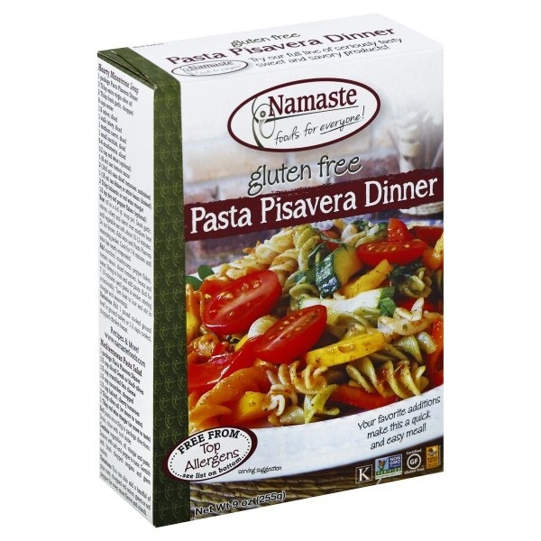 slide 1 of 1, Namaste Foods Gluten Free Pasta Pisavera Dinner, 9 oz