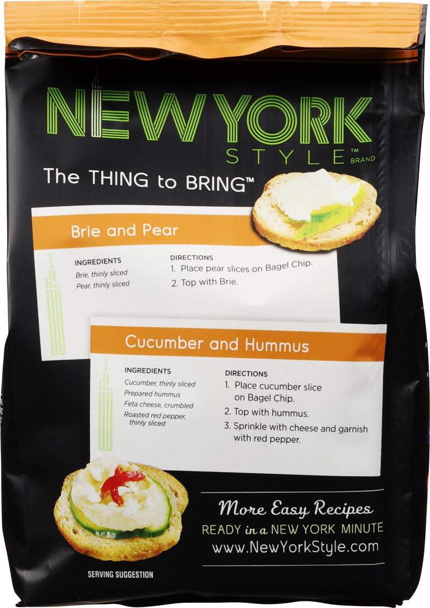 slide 9 of 9, New York Style Sesame Bagel Chips 6 oz, 6 oz