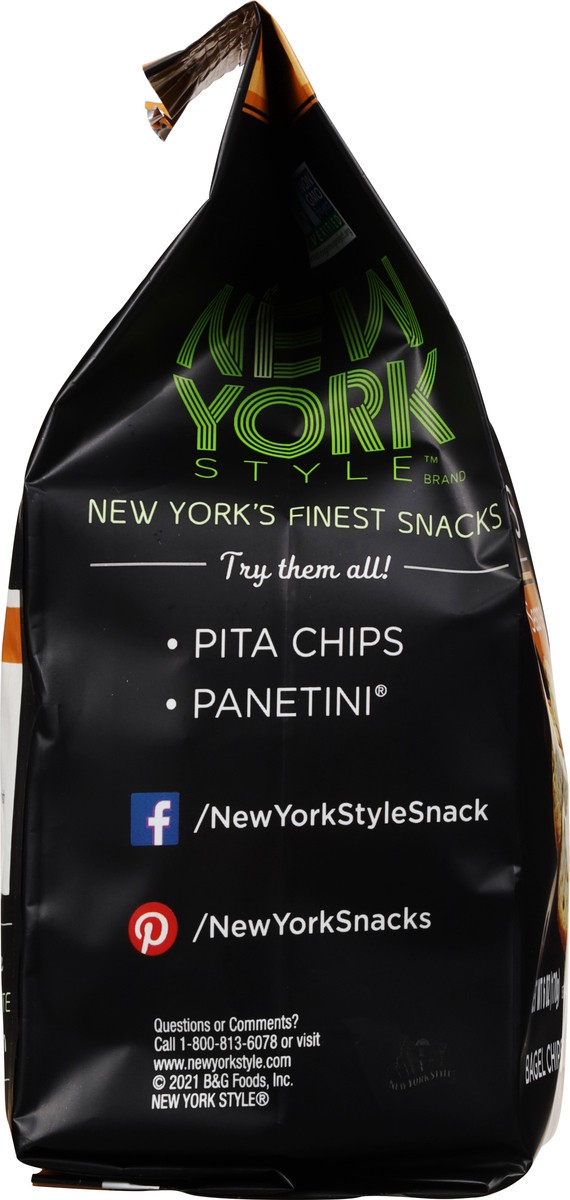 slide 4 of 9, New York Style Sesame Bagel Chips 6 oz, 6 oz