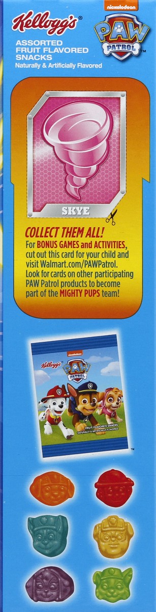 slide 4 of 6, Kellogg's Paw Patrol Fruit Snacks, 17.6 oz