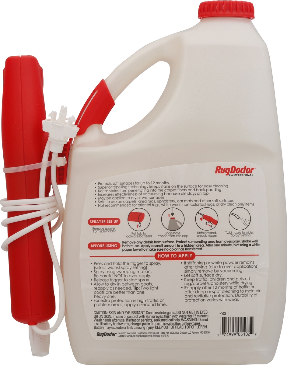 slide 8 of 9, Rug Doctor Carpet Defense Protectant Spray, 96 oz