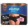 slide 23 of 29, Always Discreet Boutique Incontinence and Postpartum Underwear for Women, Maximum Protection, XL, Black, 16 ct