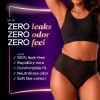 slide 18 of 29, Always Discreet Boutique Incontinence and Postpartum Underwear for Women, Maximum Protection, XL, Black, 16 ct