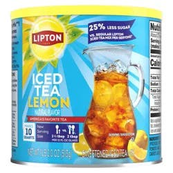 Lipton® Lemon Flavored Instant Iced Tea Mix