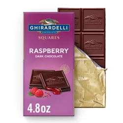 Ghirardelli Squares Raspberry Dark Chocolate 4.8 oz
