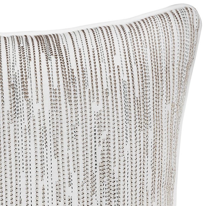 slide 3 of 3, Croscill Penelope Square Throw Pillow - Neutral, 16 in