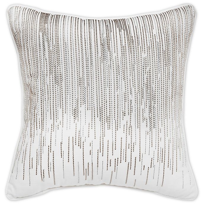 slide 1 of 3, Croscill Penelope Square Throw Pillow - Neutral, 16 in
