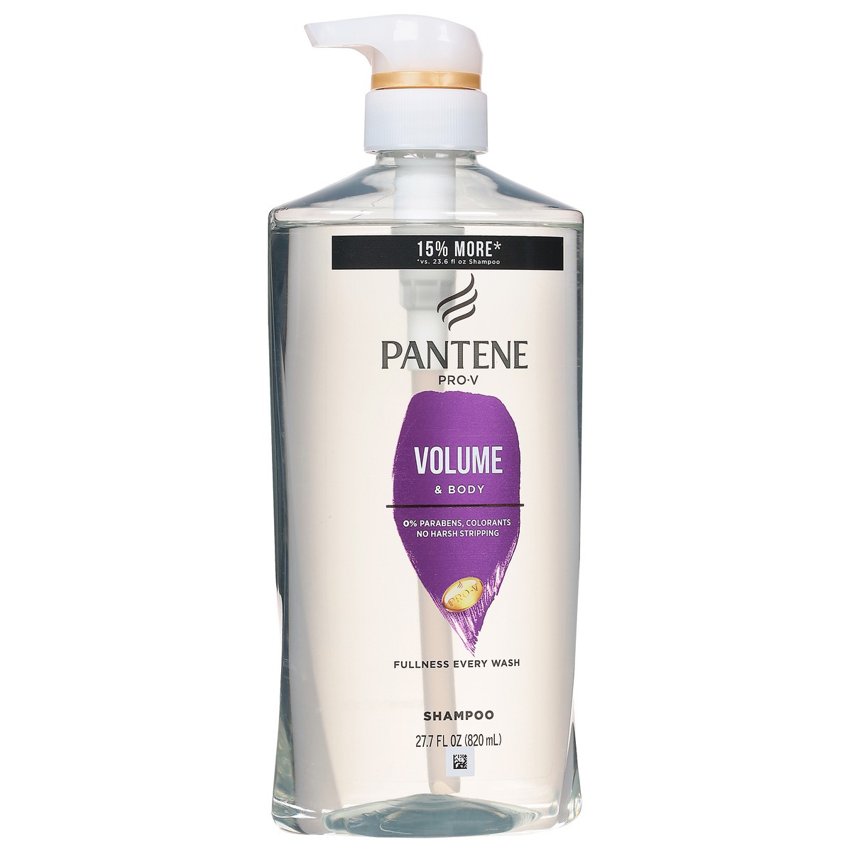 slide 8 of 9, Pantene Shampoo for Fine or Thin Hair, Volumizing, Lightweight, Safe for Color Treated Hair, Paraben Free, 27.7 oz