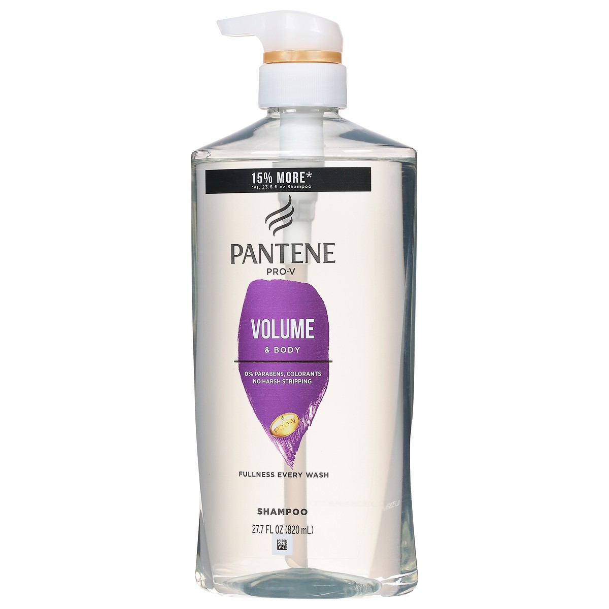 slide 2 of 9, Pantene Shampoo for Fine or Thin Hair, Volumizing, Lightweight, Safe for Color Treated Hair, Paraben Free, 27.7 oz