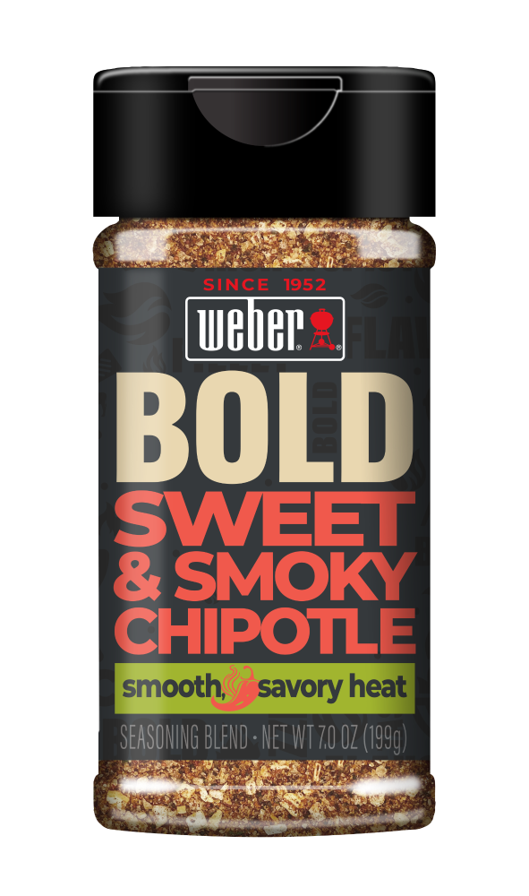 slide 1 of 1, Weber® Bold Sweet & Smoky Chipotle Seasoning, 7 oz