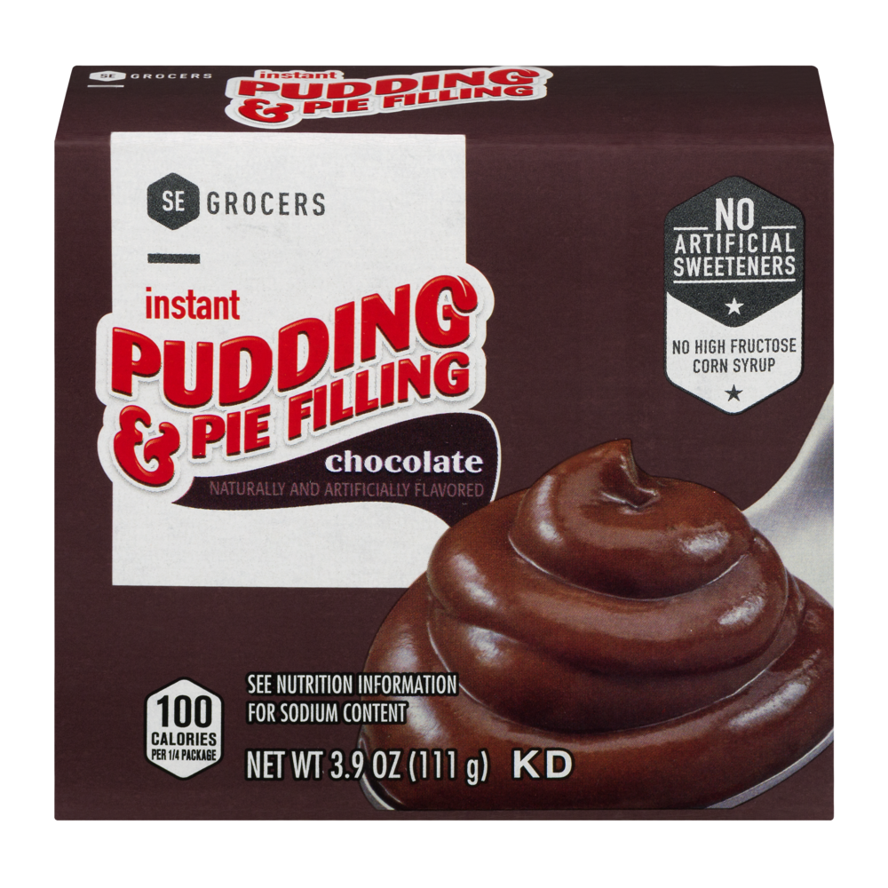 slide 1 of 1, SE Grocers Choco Instant Puddng - 3.9 oz, 3.9 oz