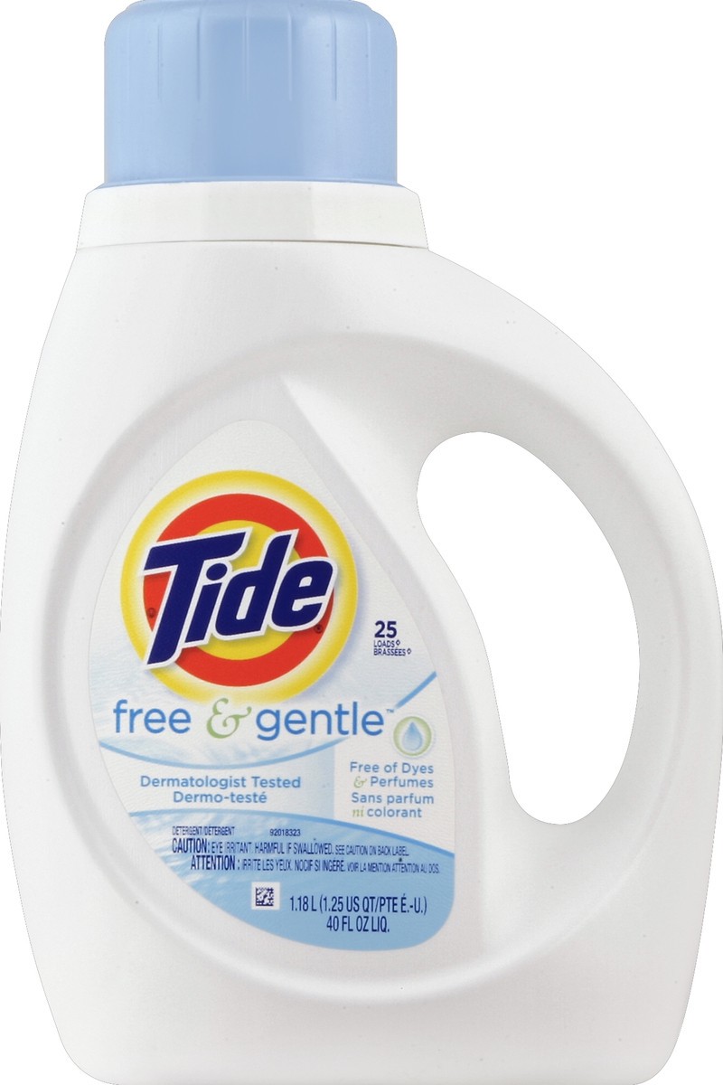 slide 1 of 12, Tide Detergent 40 oz, 40 oz