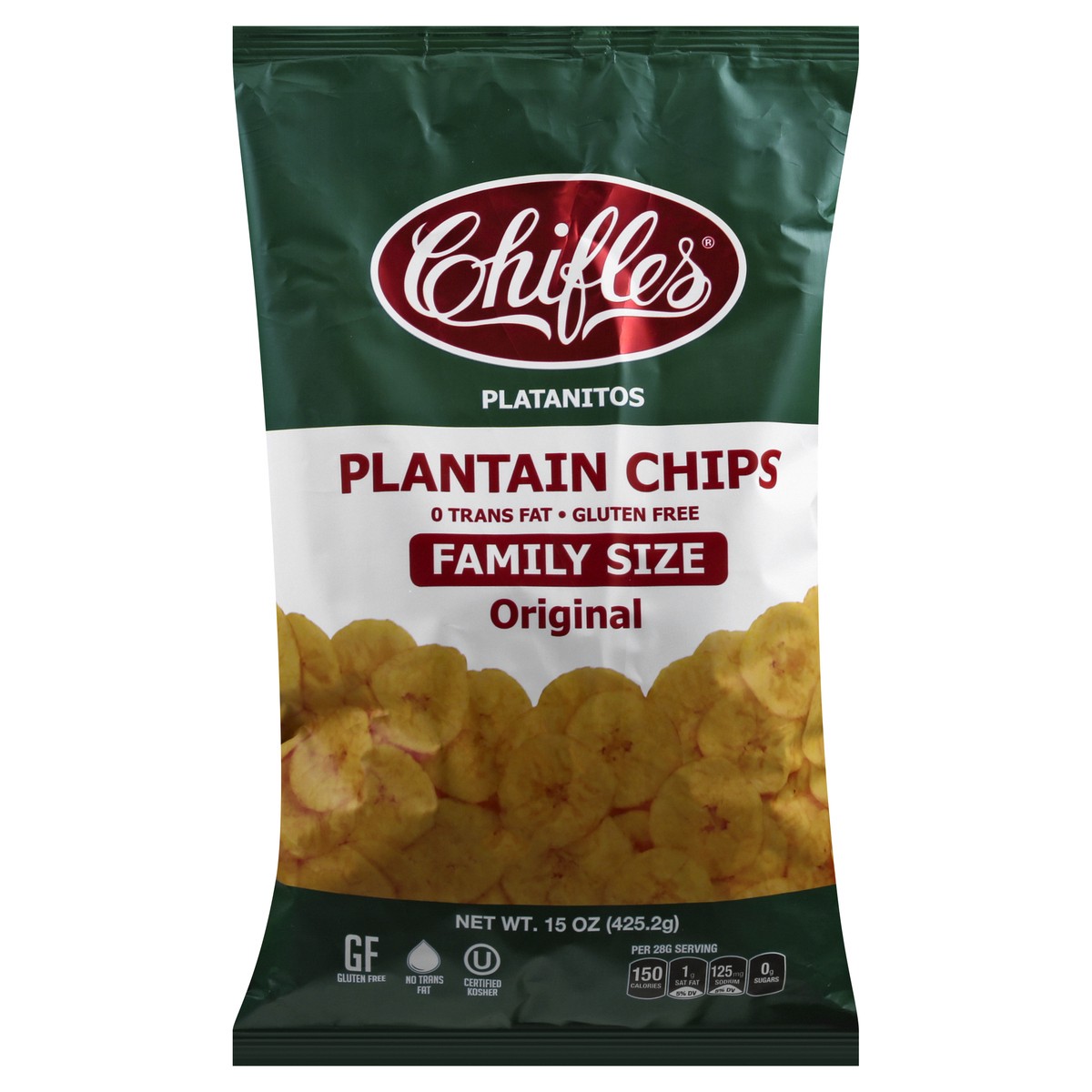 slide 4 of 13, Chiefles Family Size Original Plantain Chips 15 oz, 15 oz