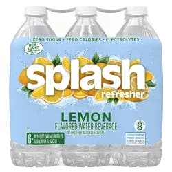 Nestlé Splash Lemon Water - 6 ct; 16.9 fl oz