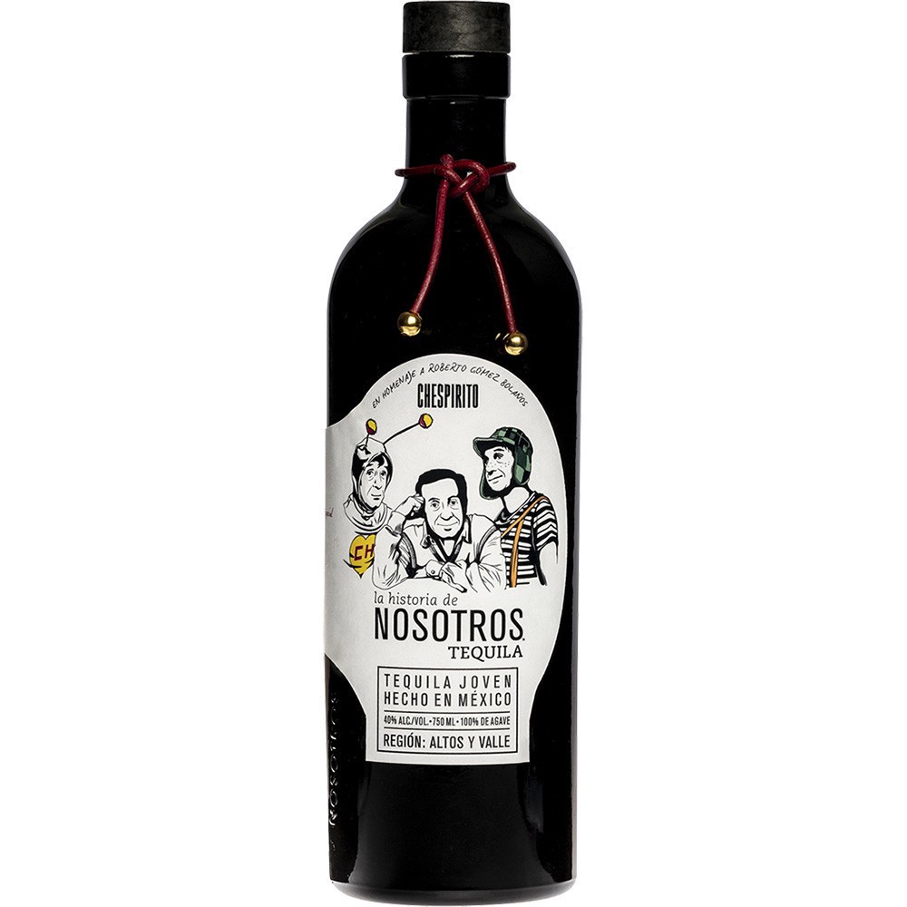 slide 1 of 1, Nosotros Tequila - Joven Chesperito, 750 ml