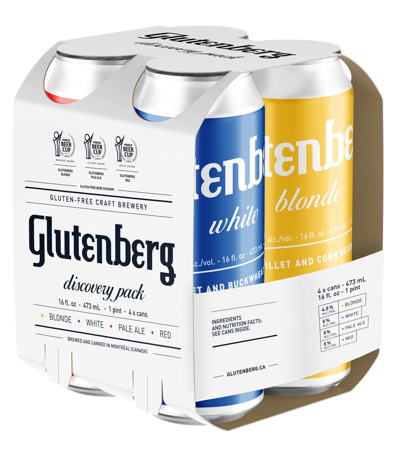 slide 1 of 1, Glutenberg Discovery Pack Gluten Free, 48 oz