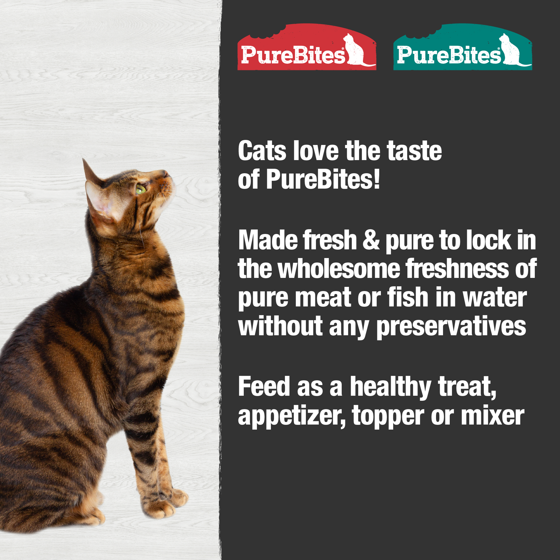 slide 3 of 5, PureBites Wet Mixers | Chicken Variety Pack | only 3 ingredients | 4 trays, 200 g