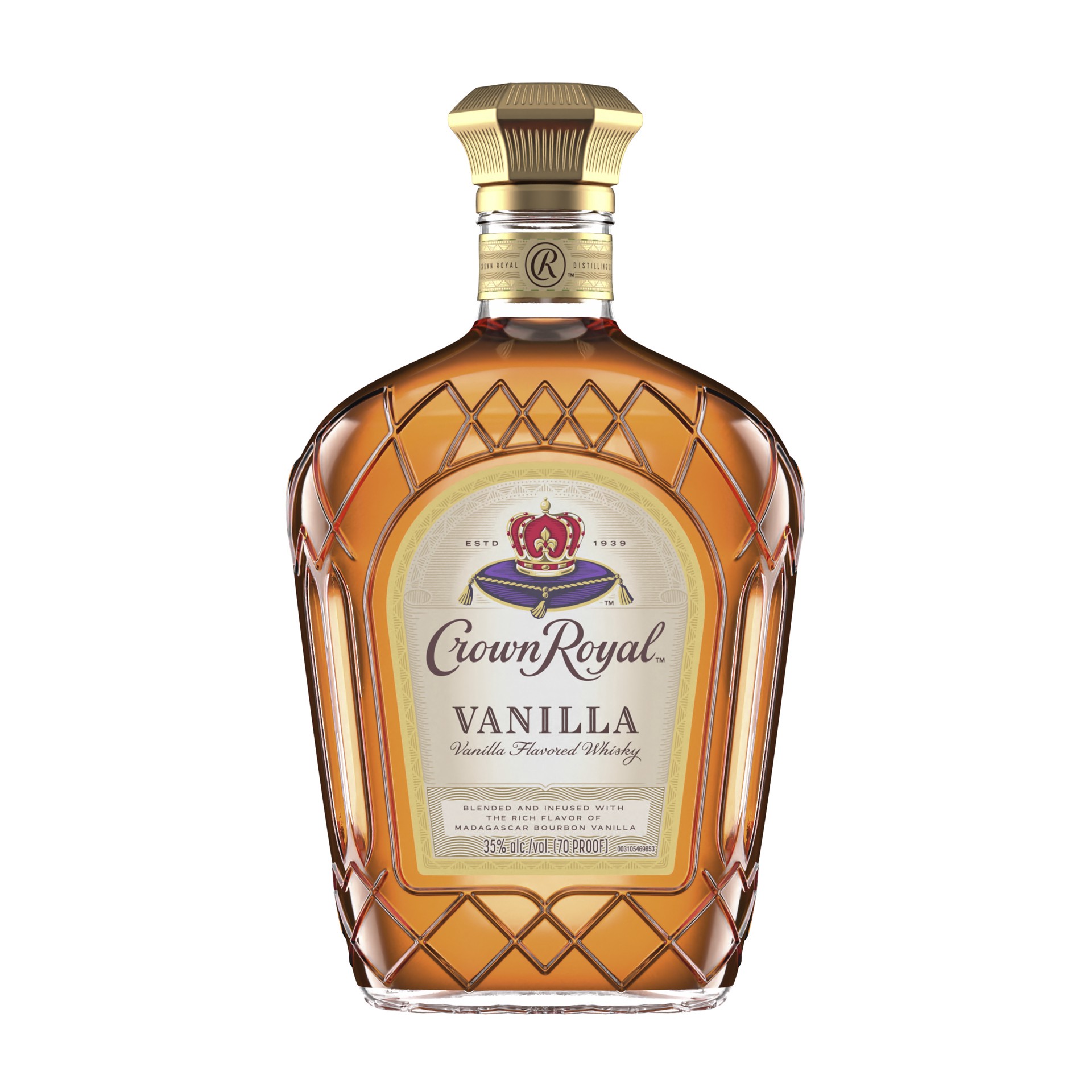 slide 1 of 3, Crown Royal Vanilla Flavored Whisky, 750 mL, 750 ml