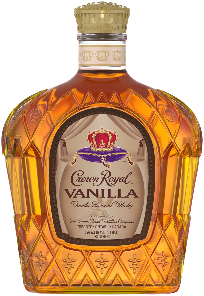 slide 6 of 6, Crown Royal Vanilla Canadian Whisky, 750 ml