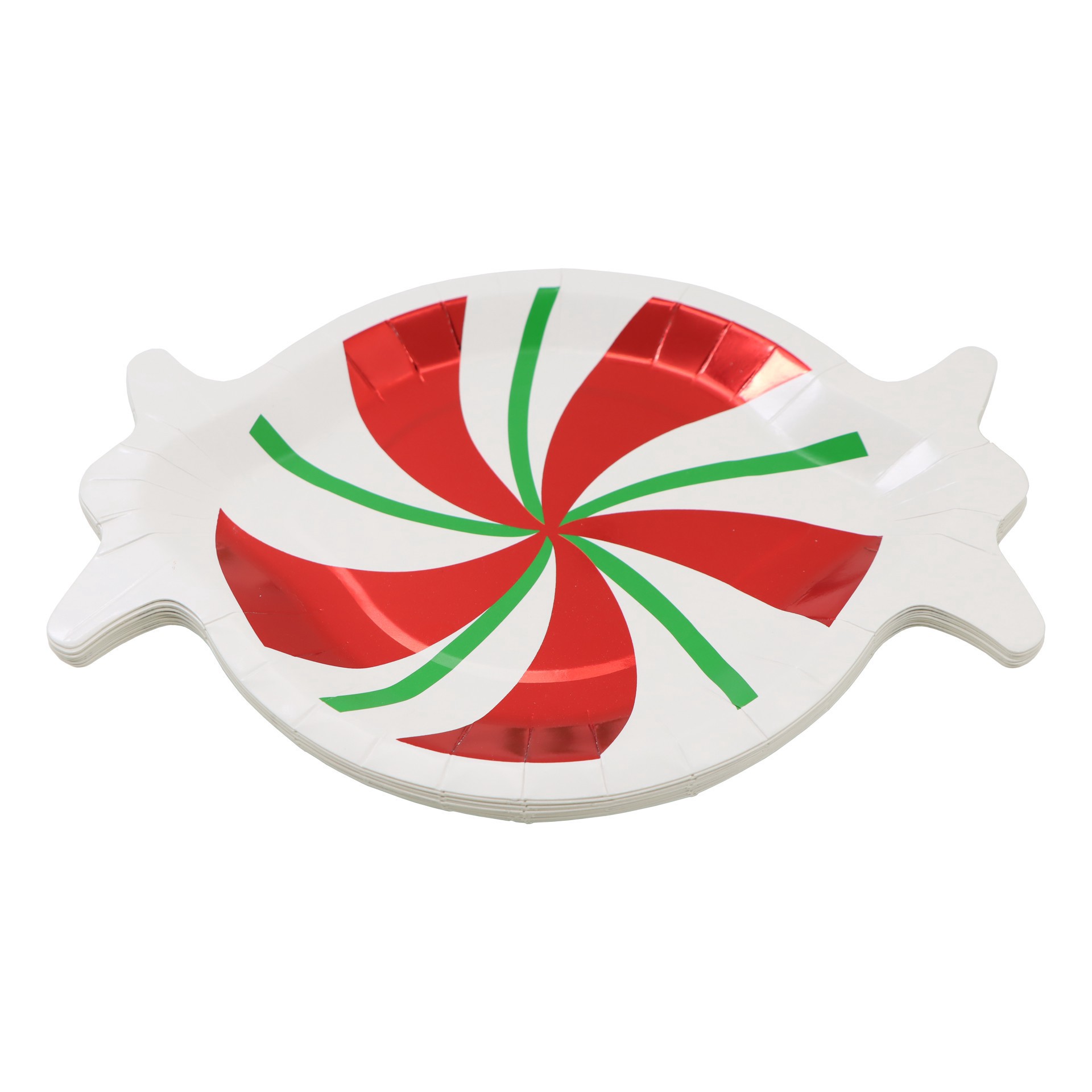 slide 2 of 3, 6.7" X 9" Candy Paper Plates, 12ct. By Celebrate It, 12 ct