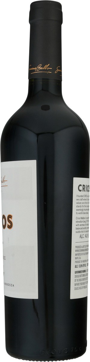 slide 3 of 10, Crios Malbec, 750 ml