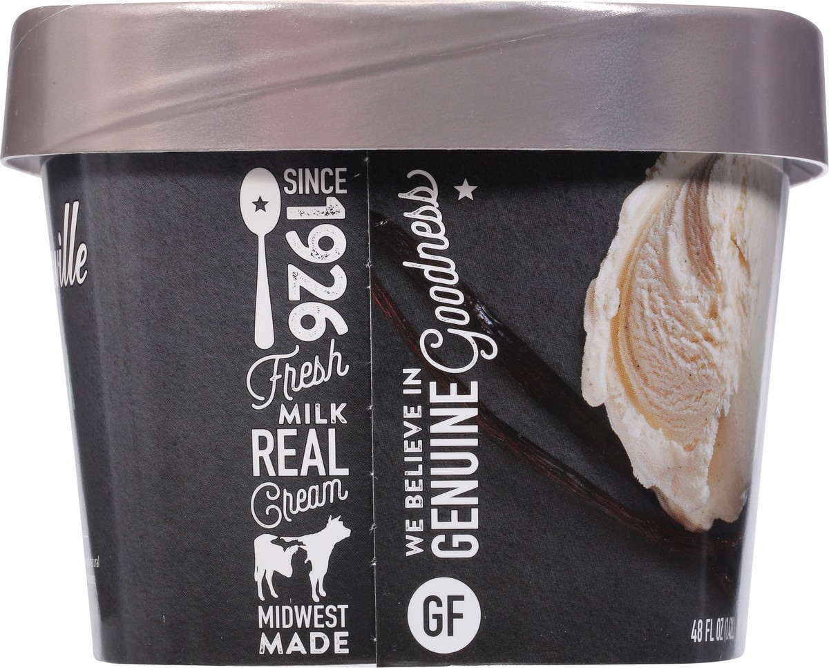 slide 7 of 9, Hudsonville Vanilla Bean Ice Cream 48 fl oz, 48 fl oz